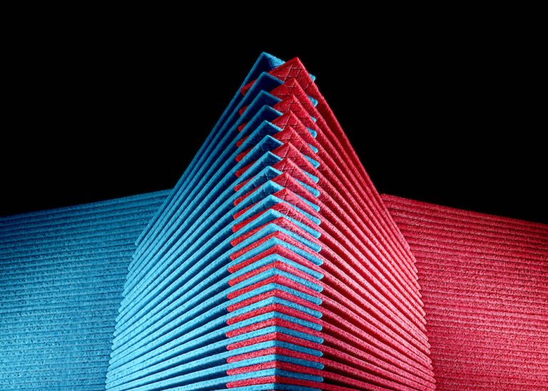 Le fantastiche architetture futuristiche create coi chewing-gum