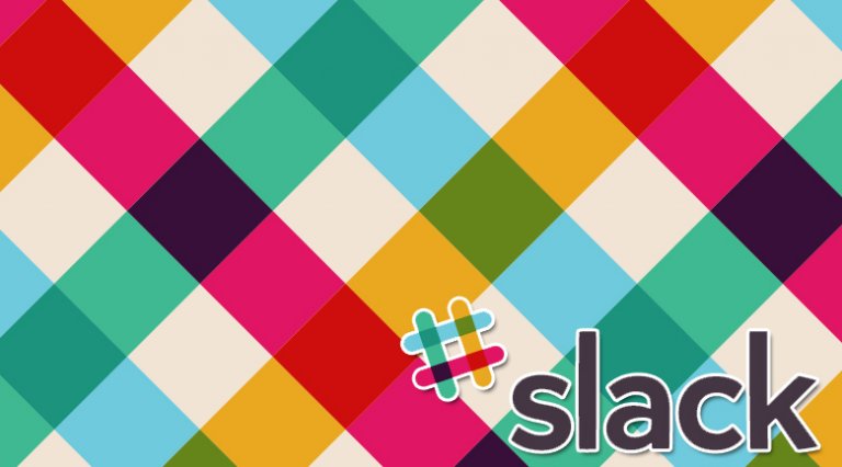 Slack logo wallpaper