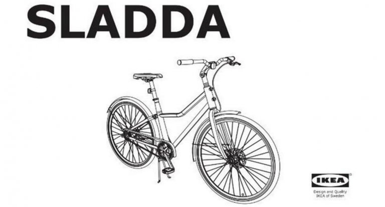 Sladda ikea bici