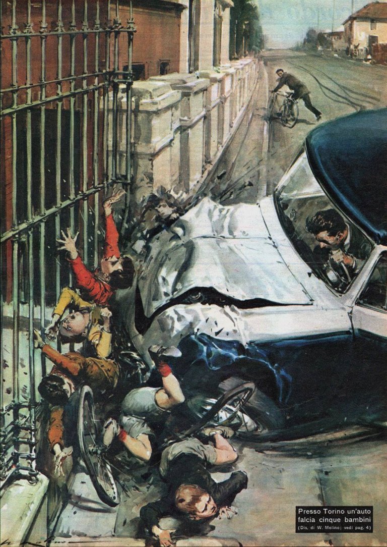 La Domenica del Corriere e Walter Molino