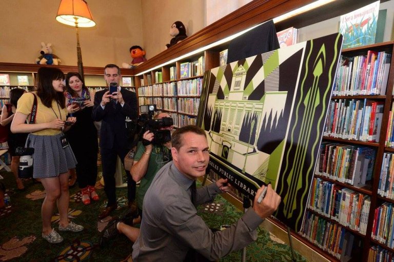 Obey L.A. Public Library
