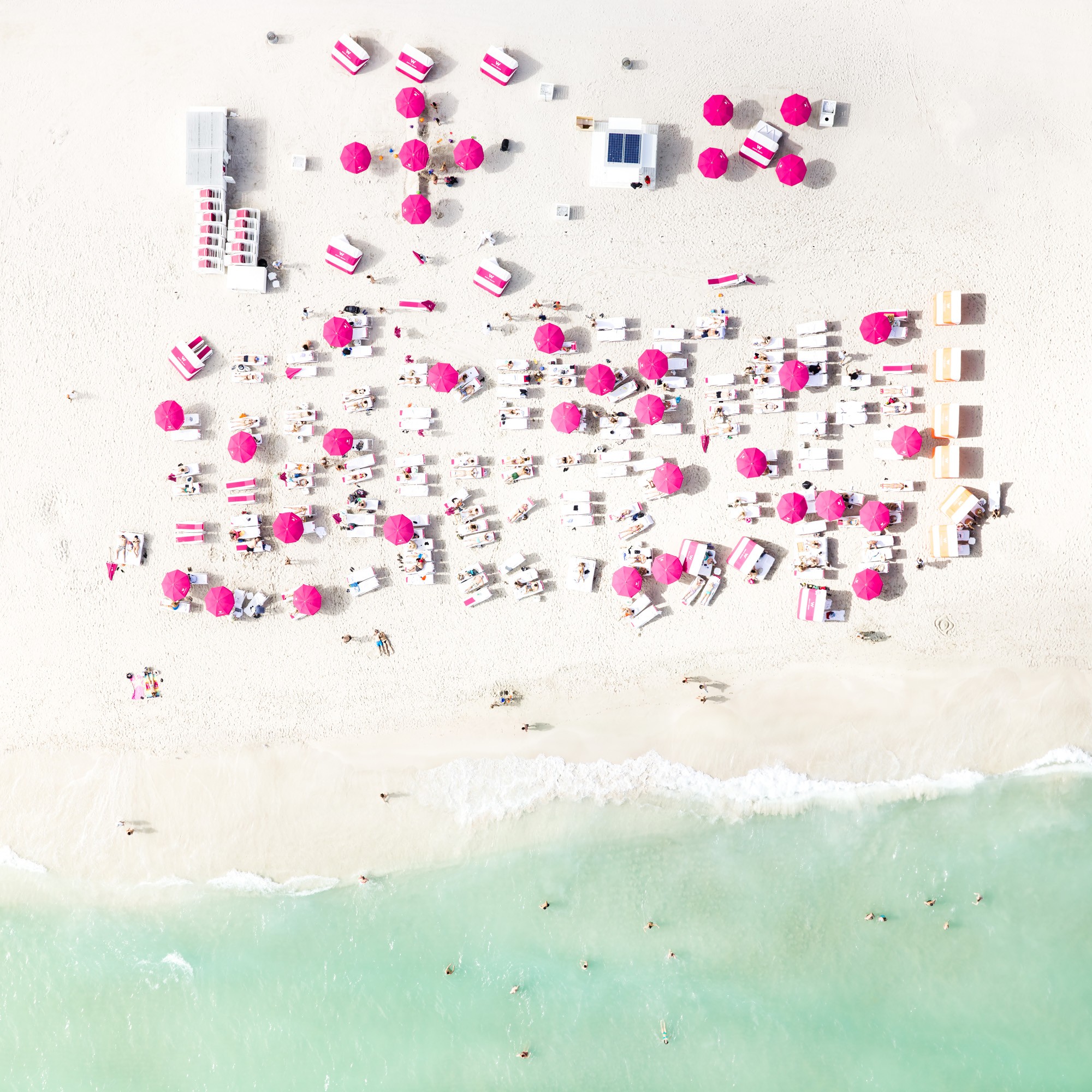 foto dall'alto Beach Candies - © Antoine Rose