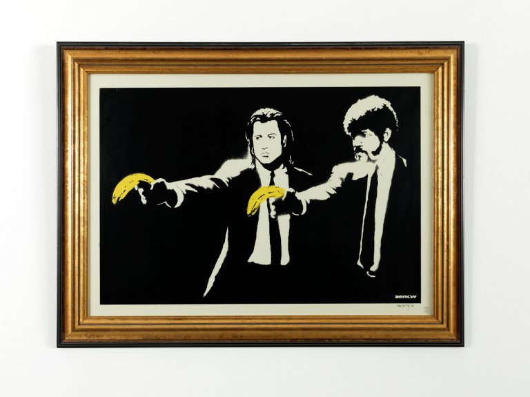 mostra di Banksy a Roma