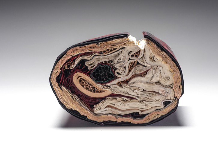 Jacqueline rush lee book sculpture