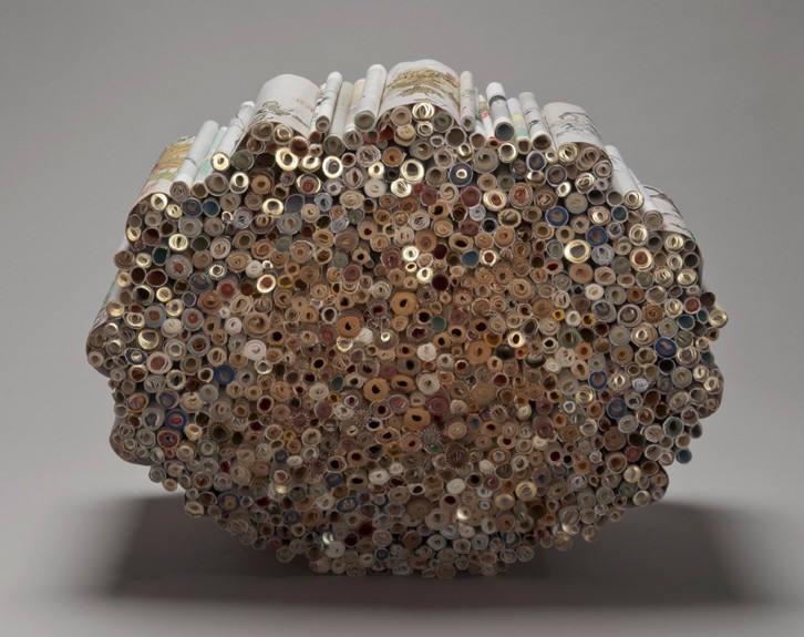 Jacqueline rush lee book sculpture