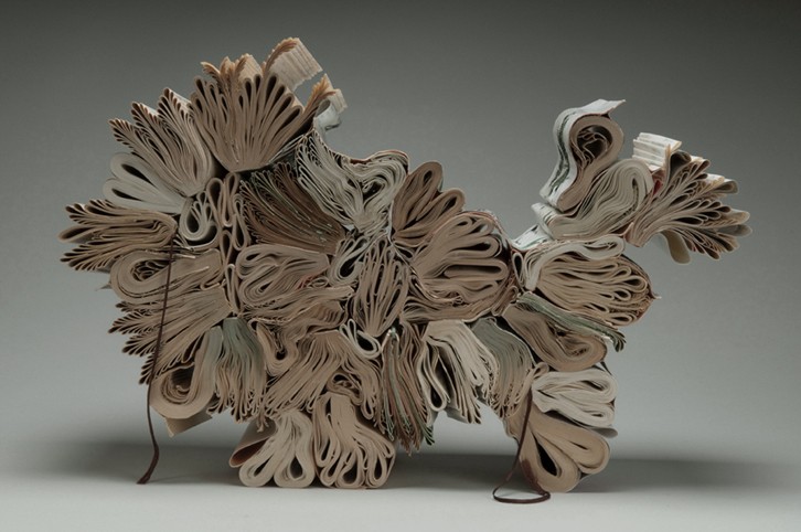 Jacqueline rush lee book sculpture