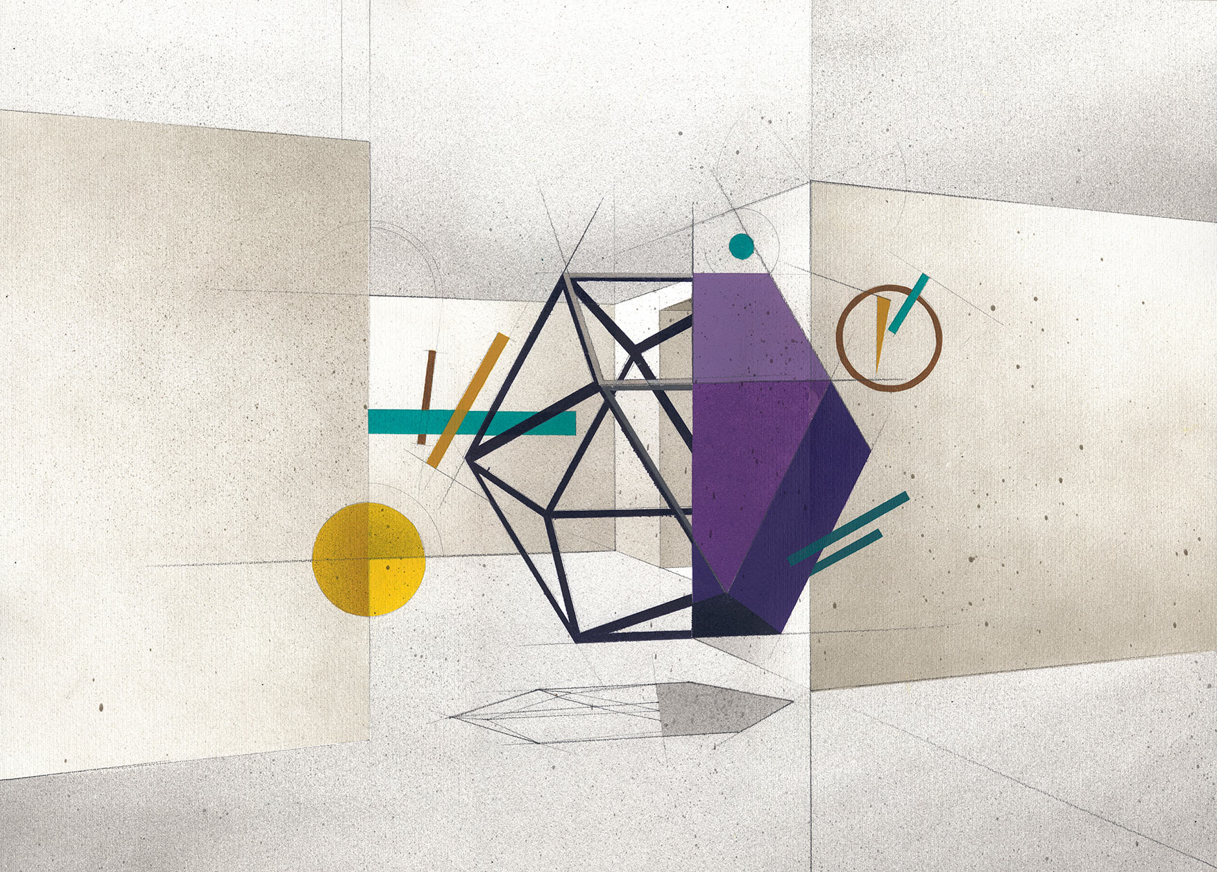 The Colour And The Shape - Sketch preparatorio