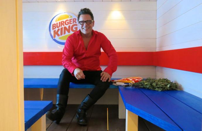 La sauna del Burger King di Helsinki