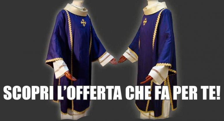 Progetto Liturgico, l’incredibile sito di paramenti sacri e altre amenità religiose