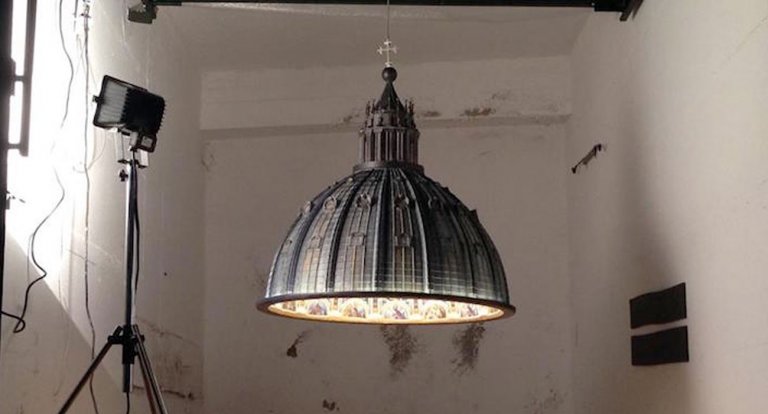 lampadario cupola di san pietro