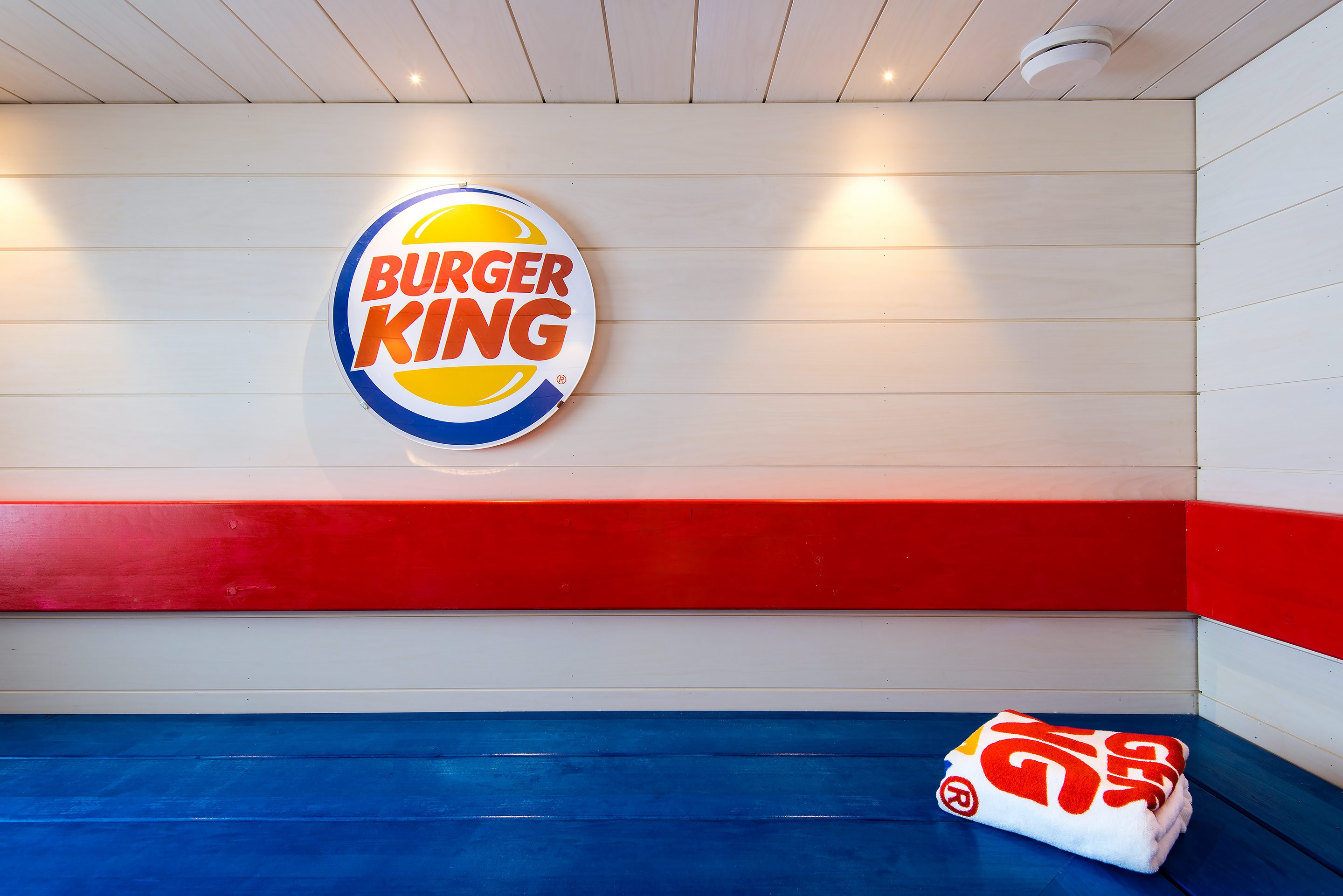 La sauna del Burger King di Helsinki