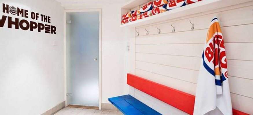 La sauna del Burger King di Helsinki