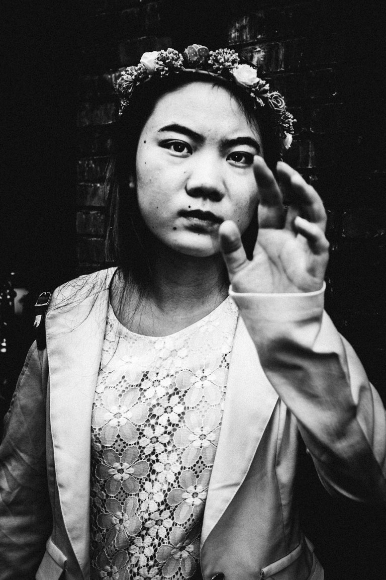 Jiwei Han fotografa le persone che non vogliono farsi fotografare