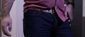 Pantaloni patta abbassata