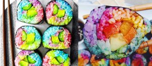 Sushi colorato