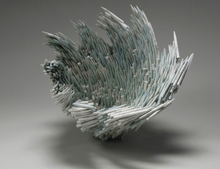 Jacqueline rush lee book sculpture