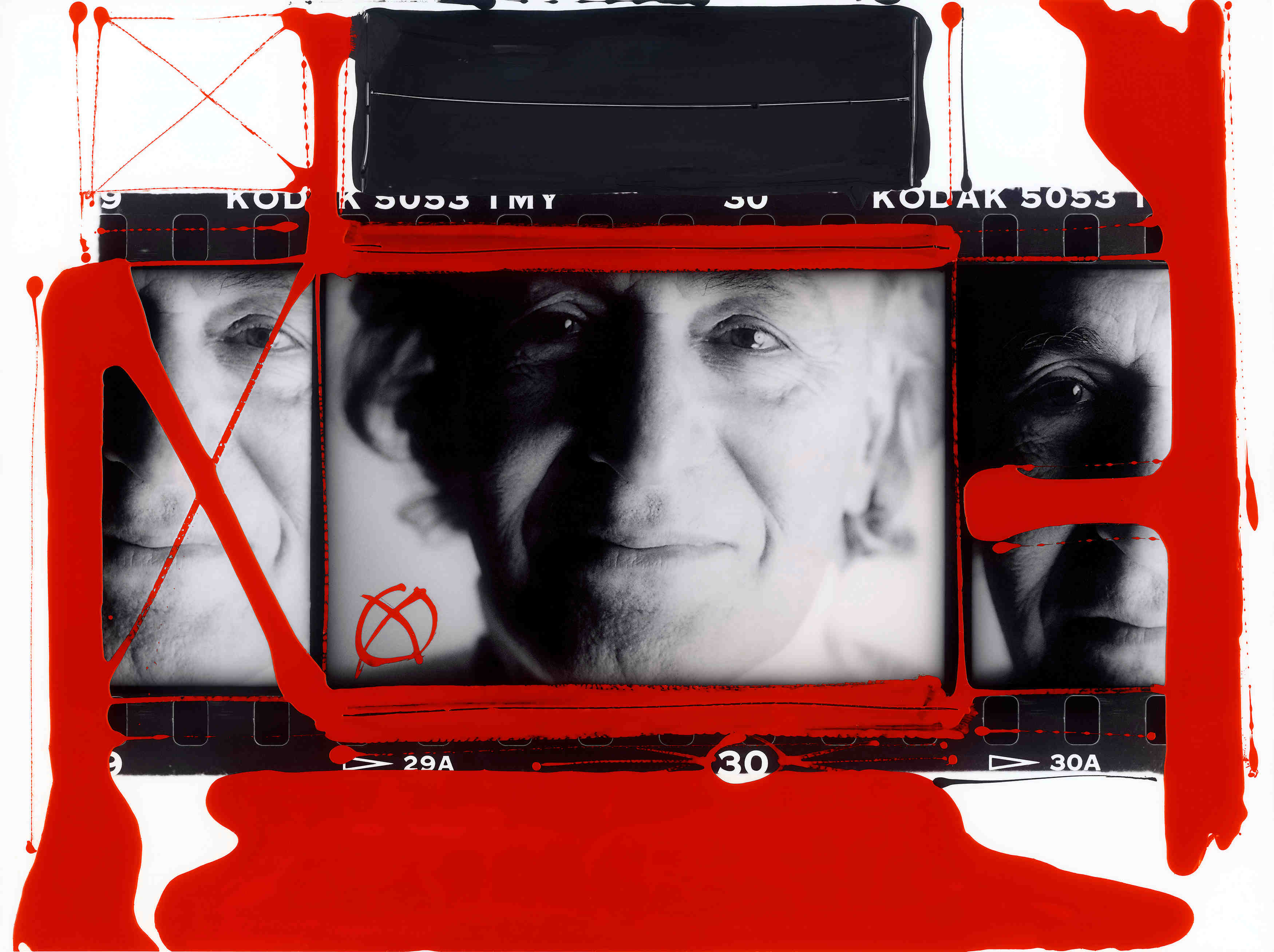 Autoritratto William Klein, Parigi 1998 - © William Klein