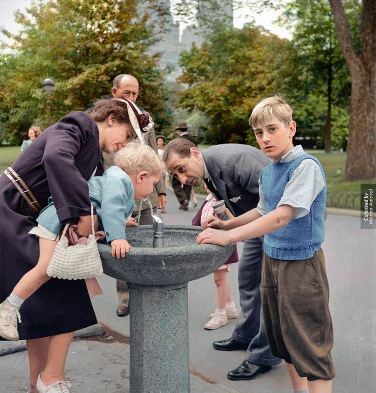 Domenica a Central Park a New York (Settembre 1942)