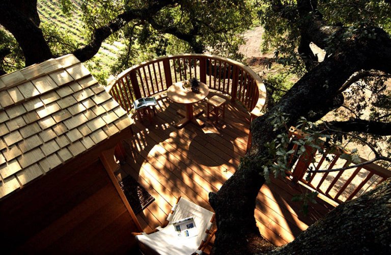 Questa casa sull’albero ti farà venire voglia di mollare il lavoro oggi
