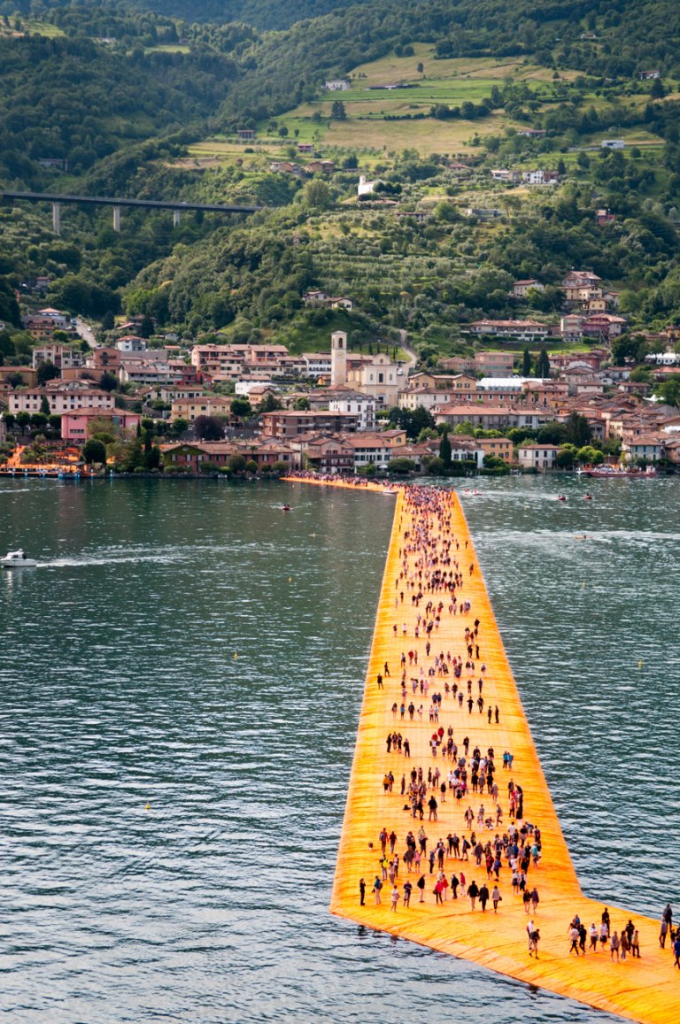 Siamo stati a The Floating Piers, ed è fantastico