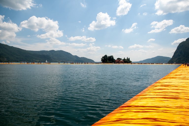 Siamo stati a The Floating Piers, ed è fantastico
