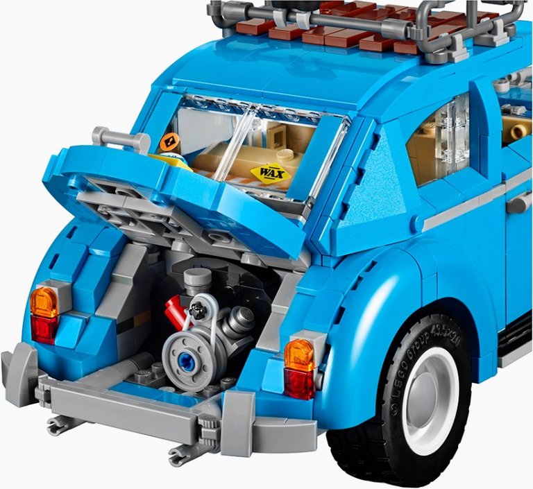 LEGO creator expert VW beetle designboom 081 818x751