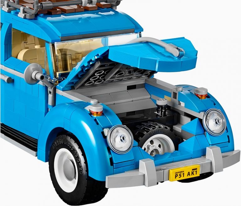 LEGO creator expert VW beetle designboom 091 818x702