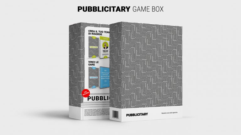 Pubblicitary, il gioco da tavolo sul mondo delle agenzie pubblicitarie
