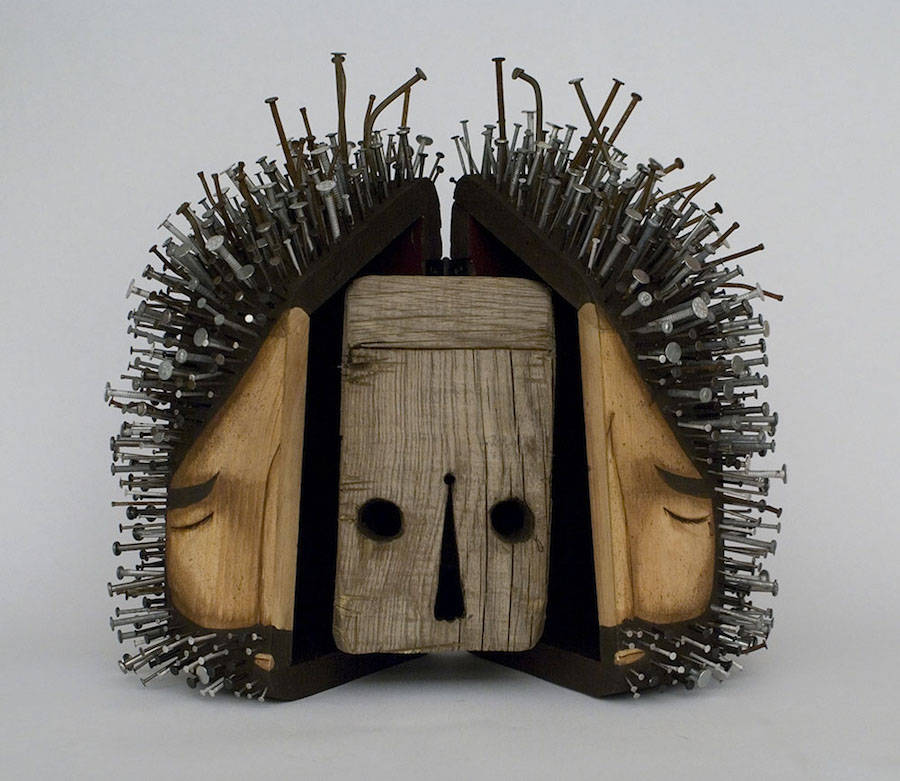 Le teste di legno di Jaime Molina