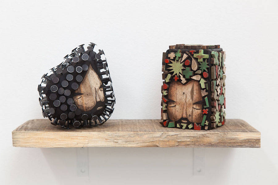 Le teste di legno di Jaime Molina