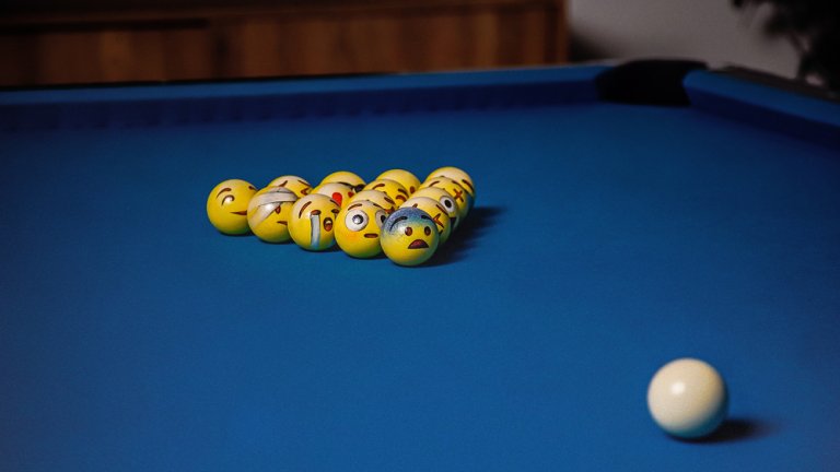 Poolmoji palline biliardo emoji