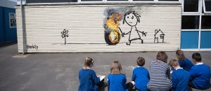 Banksy bristol bambini