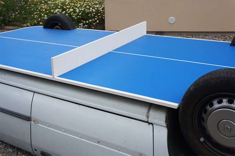 Benedetto bufalino ping pong table designboom