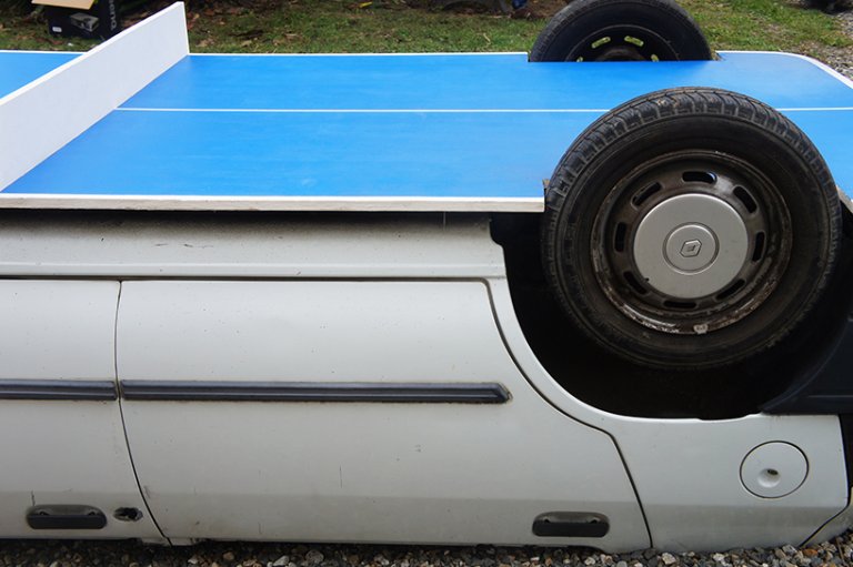 Benedetto bufalino ping pong table designboom