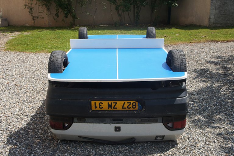 Benedetto bufalino ping pong table designboom