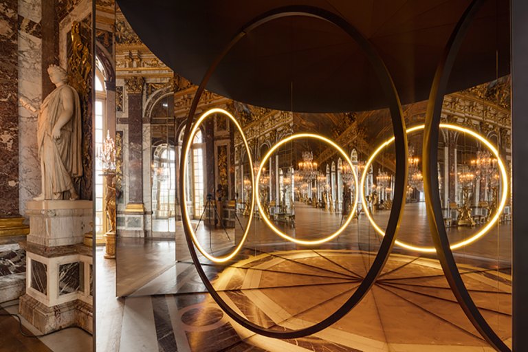 Olafur eliasson palace of versailles france designboom