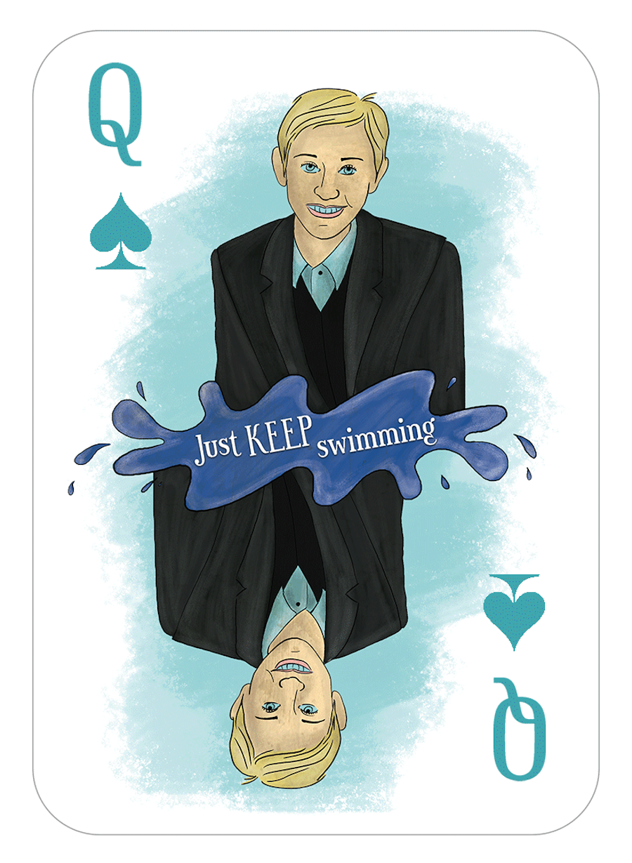 Ellen DeGeneres by Emely Rodriguez