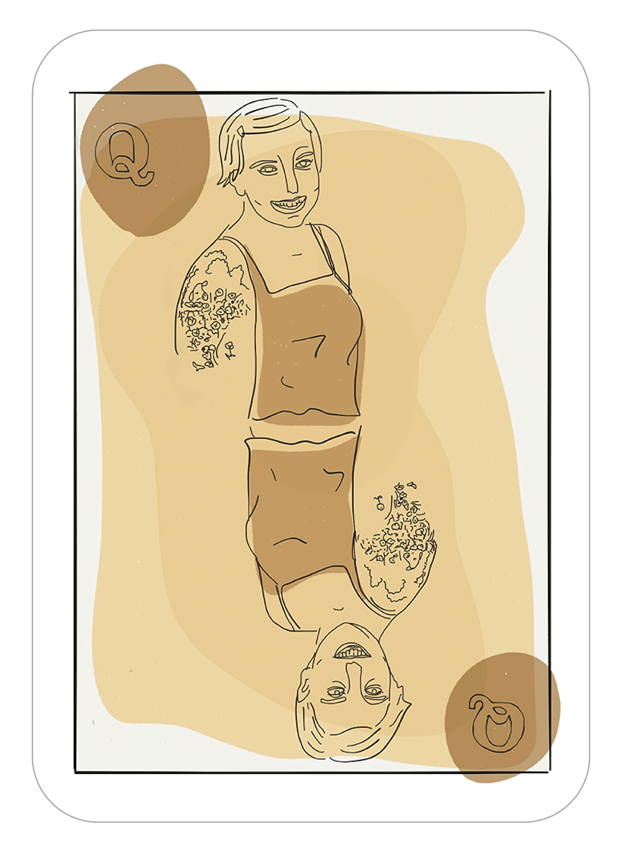 Lena Dunham by Ana Calvo