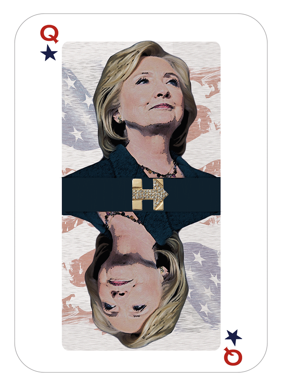 Hillary Clinton by Stefi Goldstein