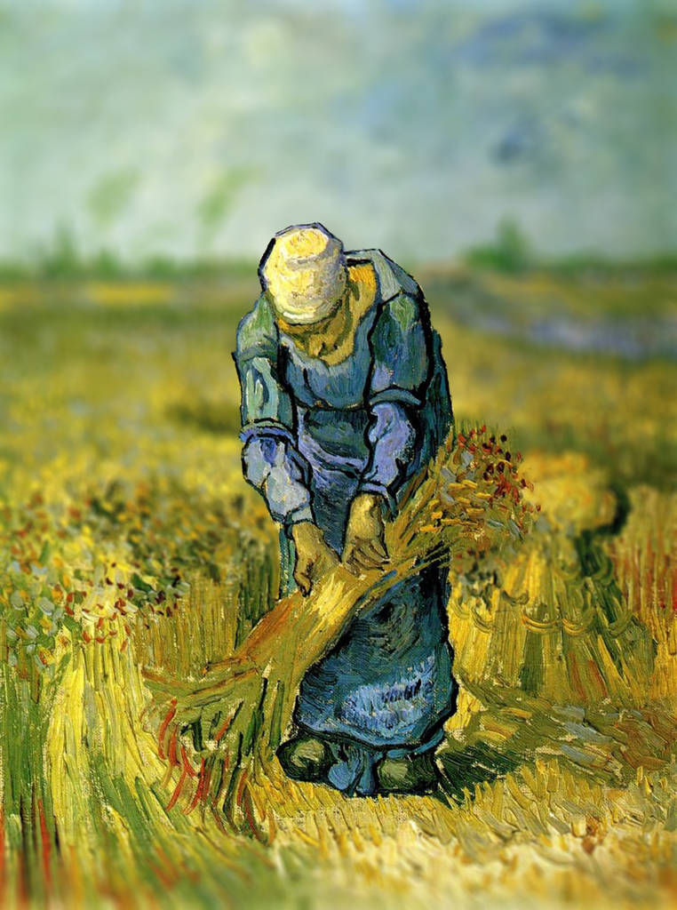 Tilt-Shift Van Gogh by Melonshade