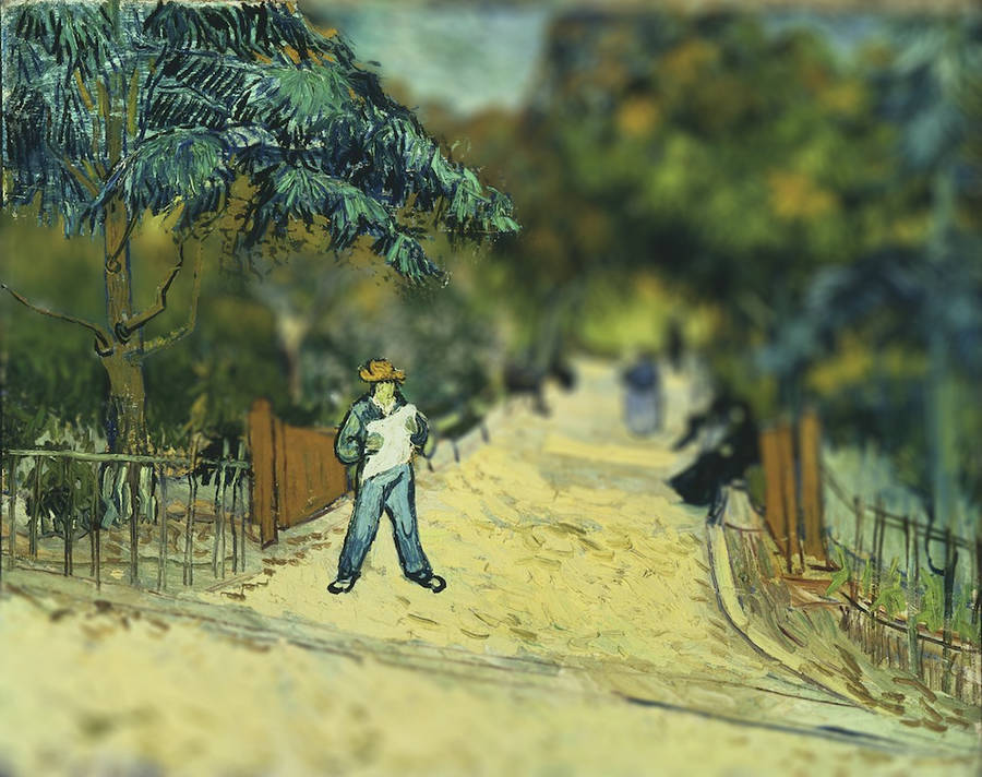 Tilt-Shift Van Gogh by Melonshade