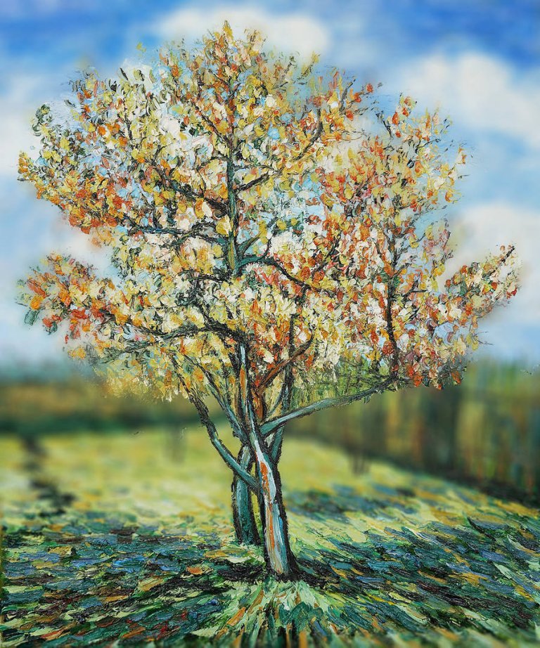 Tilt Shift Van Gogh by Melonshade