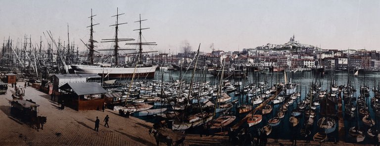 Il vecchio porto di Marsiglia