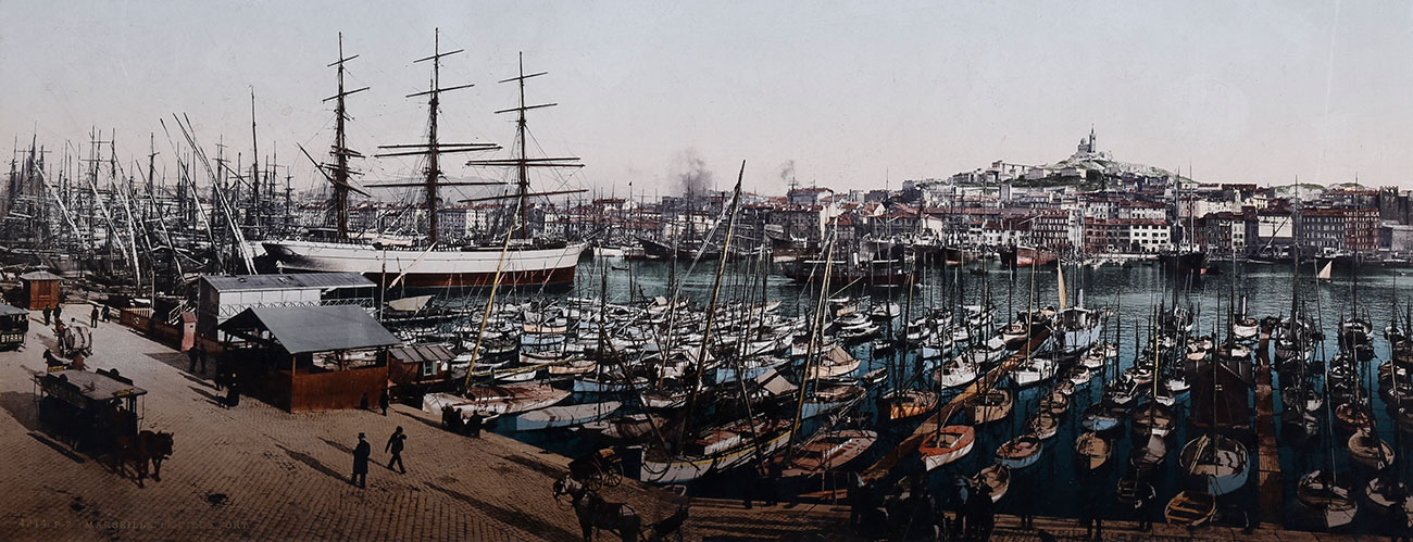 Il vecchio porto di Marsiglia