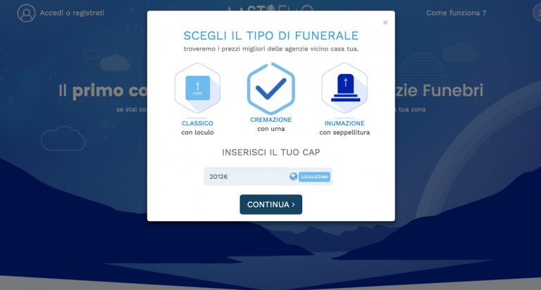 Lastello, il comparatore online di funerali