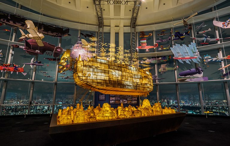 La nave volante di Miyazaki