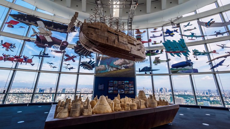 La nave volante di Miyazaki