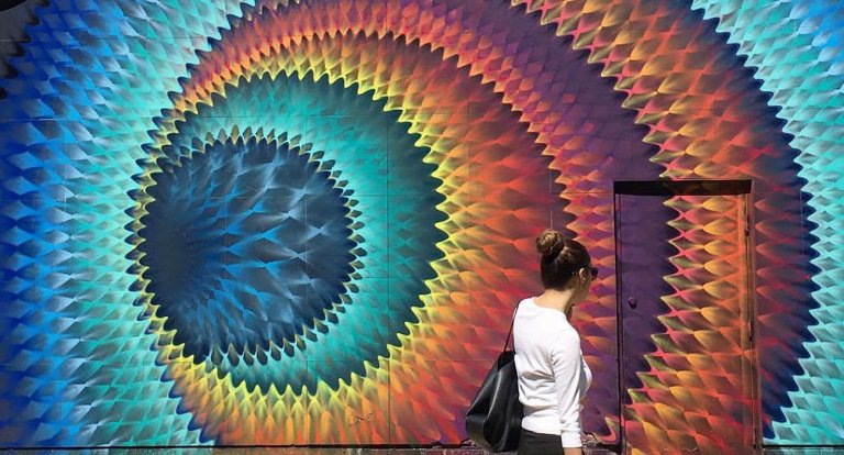 Hoxxoh murales mandala