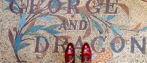 Man photographs floor patterns to appreciate the beauty of london 805x426