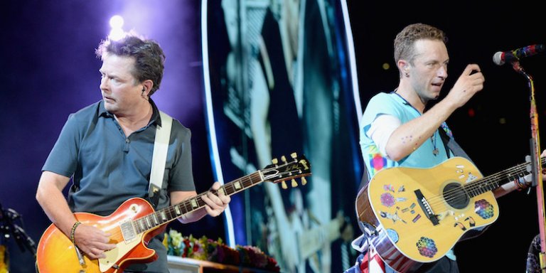 Michael J Fox Coldplay
